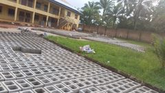 The blocks moulded